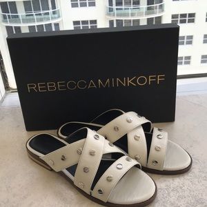 Rebecca Minkoff Leather Slide Size 7
